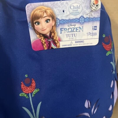 NWT Disney Frozen Anna Tutu Skirt Size Small 4-6 Dress Up Costume Halloween - Image 1 of 2