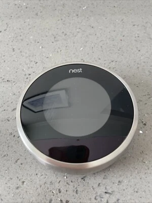 Google Nest 02A 2nd Gen 24V-60HZ Programmable Learning Thermostat - Unit only - Image 1 of 4