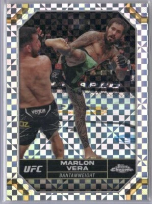 Marlon Vera 2024 Topps Chrome UFC X-Fractor #124 - Image 1 of 2