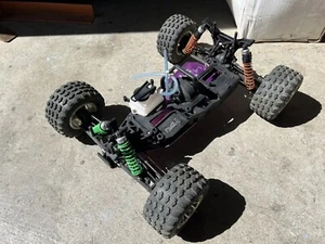 HPI Nitro RS4 MT Racing Purple Alloy Truck Proline Roller 1/10 4WD 4x4 - Picture 1 of 10
