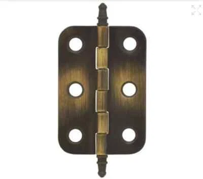 15 ПАР антикварных латунных шарниров Amerock BPR2355AE 2 дюйма с наконечником для минарета - Изображение 1 из 4
