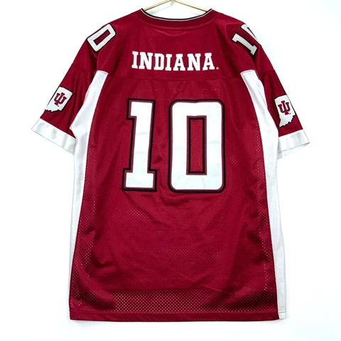 Indiana Hoosiers #10 Football Jersey Size XL Red Ncaa Cover