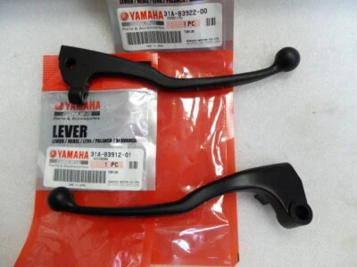 Yamaha RD125YPVS TZR125 TZR250 Lever LH + RH OEM 31A-83912-01 31A-83922-00 - Imagem 1 de 4