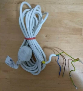 CABLE wire Mains Cable Power Cord MORPHY RICHARDS STEAM CLEANER MOP 720020 - Picture 1 of 4