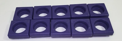 Piezas de repuesto Hape Quadrilla Marble Run: 10 elevadores cuadrados púrpura Foto 1 de 4