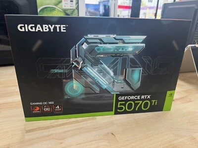 GIGABYTE NVIDIA GeForce RTX 5070 Ti GAMING OC 16G GDDR7 - BRAND NEW Factory Seal - Image 1 of 4