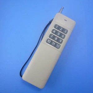 12 Buttons Large Power DC9V PT2262 SC2262 PT2264 Fixed code Remote 433.92MHz - Picture 1 of 4