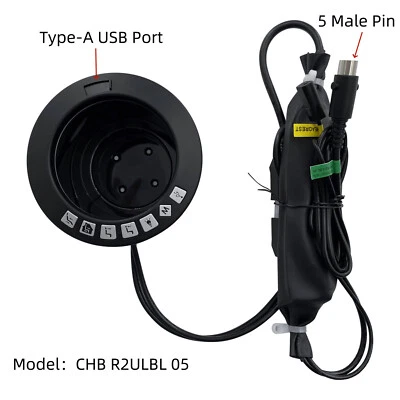 Power Recliner Lift Chair Raffel Systems Theater Cup Holder Model CHB R2ULBL 05