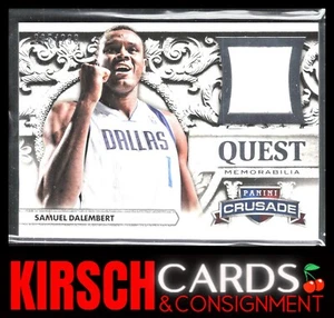 Samuel Dalembert 2013-14 Panini Crusade #5 Quest Memorabilia #/299 Jersey - Picture 1 of 2