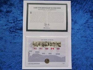 UK £2 PNC D Day Landings Beaches 2019 BU #1129/2019 - Picture 1 of 4