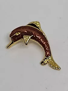 Multicolor Dolphin Fish Small Lapel Pin - Picture 1 of 5