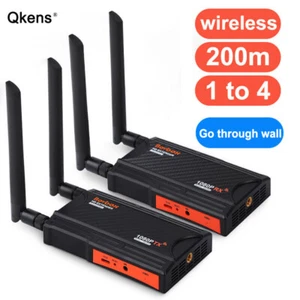 200M Wireless HDMI Extender Transmitter Receiver Display Adapter Fr PS4 PC To TV - Picture 1 of 14