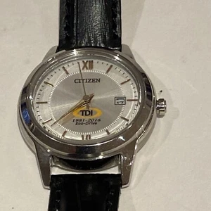 Citizen Ladies Eco-Drive Wristwatch Watch TDI service Award 35 Years - Picture 1 of 11