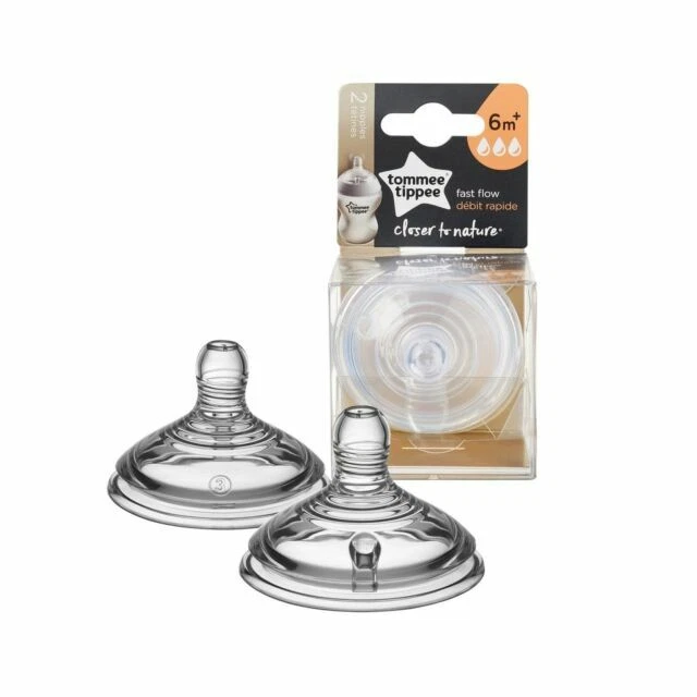 Tommee Tippee Closer to Nature Fast Flow Nipples - 52202510