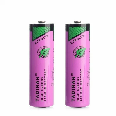 MARKENLOS 2er Pack 3.6V SL-360 2400mah TADIRAN Batterien für 6ES7971-0BA00 Siemens Simatic