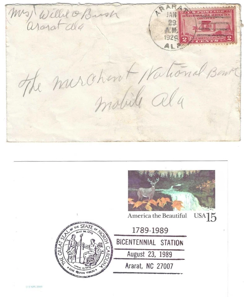 ARMENIA. ARARAT. RARA COLECCIÓN DE MATASELLOS, POSTALES Y FOTO Foto 1 de 4