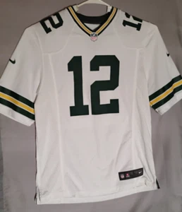 Nike NFL Jersey Aaron Rodgers On Field Retail White GreenBay Packers Mens L - Picture 1 of 6