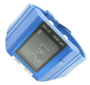 Diesel Digital Hombre Mujer Reloj de Pulsera Azul DZ-7134 Luz Alarma 5ATM Ba Nuevo S123 - Imagen 1 de 3
