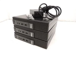Lot of 3 Dell Optiplex 3020 MFF Core i3 4160T 8GB 500GB Wifi Micro PC No OS - Picture 1 of 9