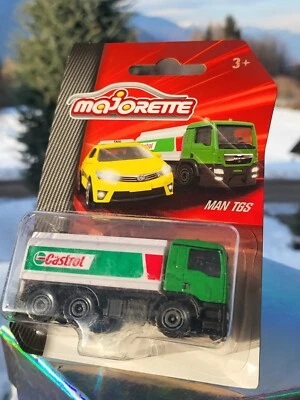 2020 Diecast MAJORETTE 1:66 MAN CASTROL OIL TANKER TRUCK mint in box  - Immagine 1 di 4