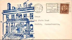 SC# 685-NIP FDC - Nice Blue Cachet (I) - L37309 - Picture 1 of 2