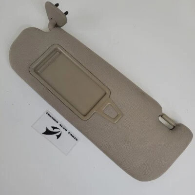 2011-2016 Kia Optima Sun Visor LH Driver Side With Mirror Beige OEM - Image 1 of 4