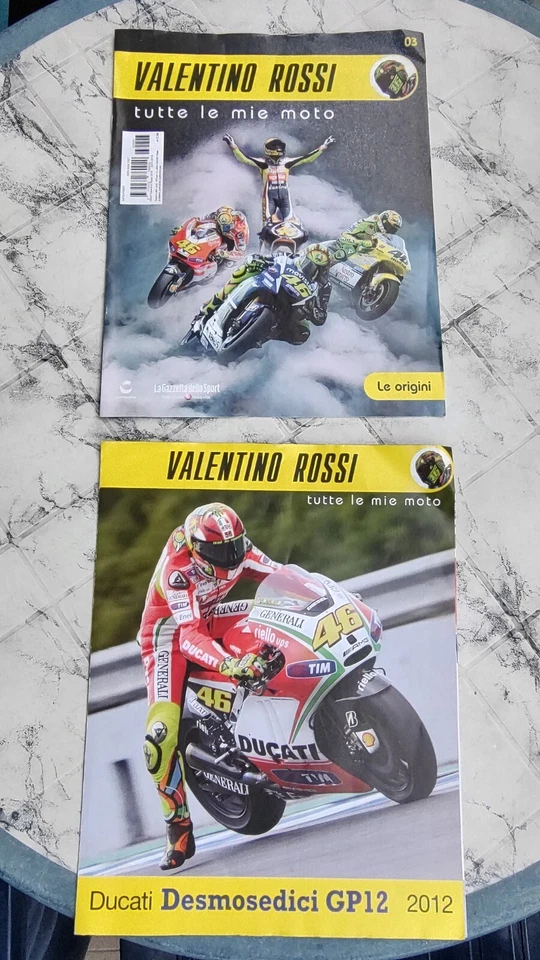 Valentino Rossi SOLO FASCICOLI  moto ducati desmosedici gp12 2012 centauria 3 - Immagine 1 di 1