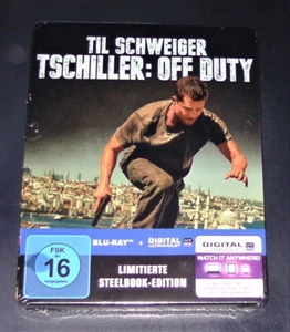 TSCHILLER: OFF DUTY MIT TIL SCHWEIGER BLU RAY LIMITIERTE STEELBOOK NEU & OVP - Bild 1 von 4