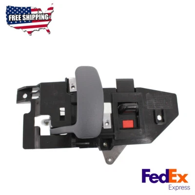 Maçaneta interna cinza frontal para motorista compatível com 96-02 Chevrolet Express 1500 - Imagem 1 de 4