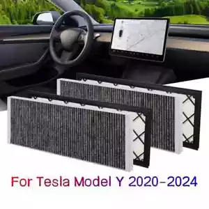 Cabin Filter Air FilterIntake Filter Replacement with Activated Carbon for Tesla - Picture 1 of 18