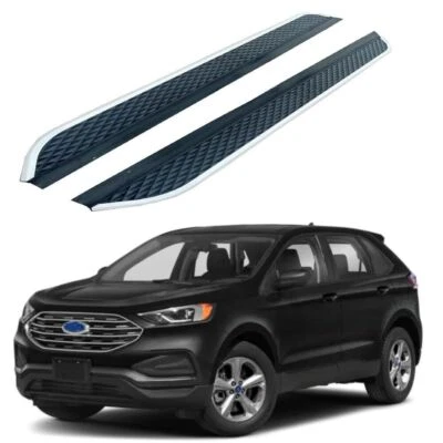 2 PIEZAS estriberas peldaños laterales barras Nerf aptas para KIA Sportage 2017-2022 fijo Foto 1 de 4
