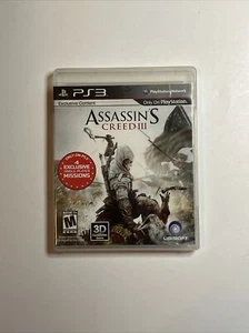 PS3 Game - Assassin’s Creed III PlayStation 3 Complete - Picture 1 of 3