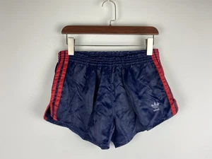 Pantalones Cortos De Colección Adidas Años 80 Alemania Occidental Azul Rojo Nylon Correr Fútbol Talla M - Imagen 1 de 16