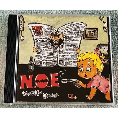 N.O.E. Deutsche Fratze CD (Nasty Vinyl, 1995) rare German Punk - Image 1 of 4