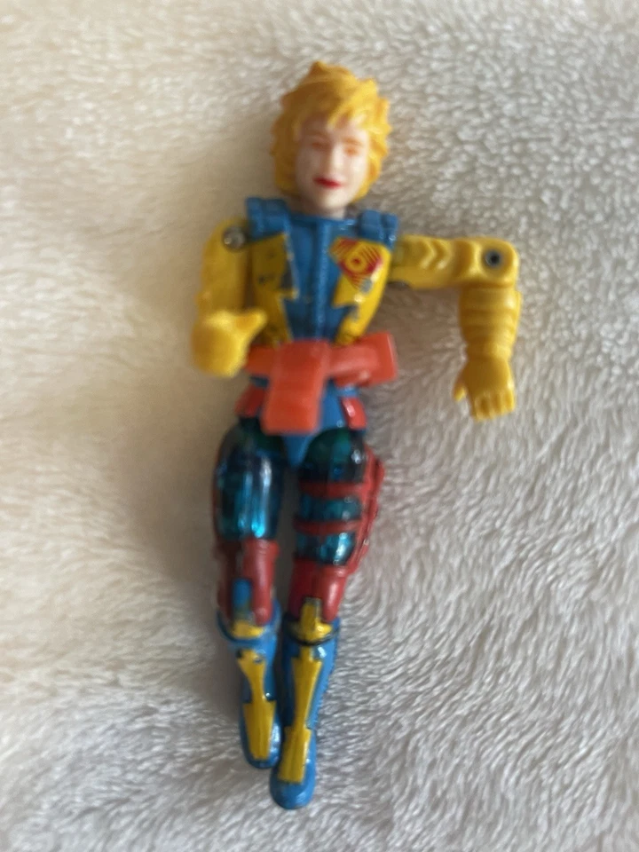 Figura de acción móvil de metal fundido a presión LJN Bionic Six Meg 1986 vintage de 4" Foto 1 de 1