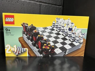 LEGO 40174: 2 In 1 - Iconic CHESS/Draughts *RETIRED* NEW & SEALED *BNIB* - Image 1 of 2