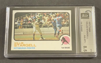 1973 Topps #370 Willie Stargell GAI 8.5 NM-MT+ "1st Graded" 1/1 - Image 1 of 3