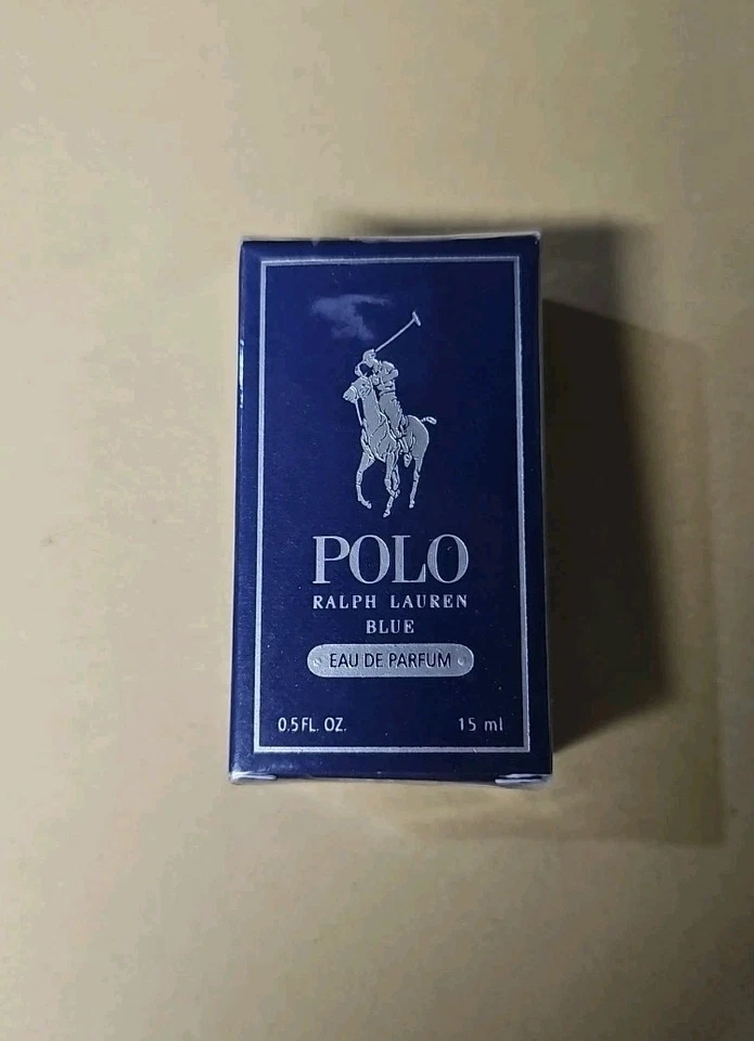 Ralph Lauren Polo Blue 0.5 oz / 15 ml  Eau De Parfum Miniature - Image 1 of 2