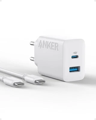 Anker Caricatore iPhone 20W USB C, rapido da parete compatibile con iPhone 17/17 - Immagine 1 di 4
