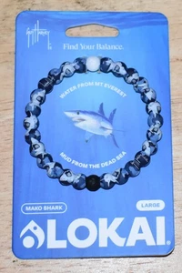 LOKAI: Großes MAKO HAI Armband Wasser vom Mount Everest & Schlamm vom Toten Meer - Bild 1 von 2