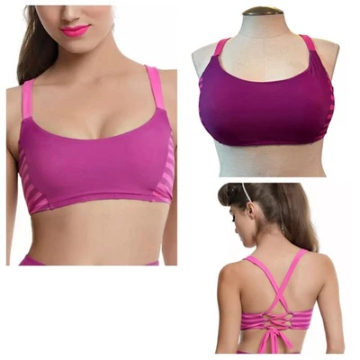 Top de natación bikini Hot Topic Juniors XXL Disney Cheshire Cat Alicia en el País de las Maravillas  Foto 1 de 3