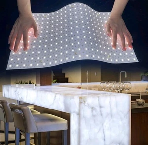 4-Pack LED Backlight Sheet 28W 6000K White 19.3" x 9.6" Flexible Panel Kitchen - Picture 1 of 4