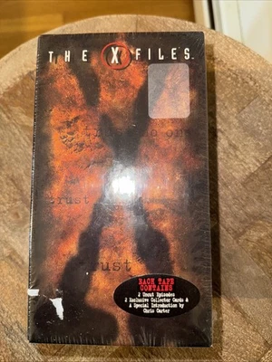 Vtg The X-Files Boxed Set VHS 1996 3-Tape Set Brand New Sealed W/ Cards - Image 1 of 4