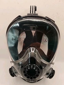 NEW WXFGR Full Face Snorkel Diving Mask - Black Size: L/XL - Picture 1 of 11