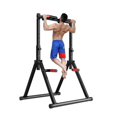 DOBESTS Torre Eléctrica Plegable Pull Up Bar Estación de Inmersión Ajustable Multifunción... Foto 1 de 4