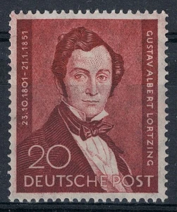 BERLINO 1951 Albert Lortzing MNH** - Picture 1 of 1