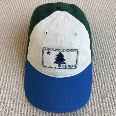 Gorra de béisbol ajustable LL Bean para niños 100 % algodón, pino Maine Foto 1 de 4