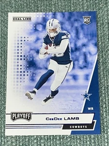Playoff Goal Line #207 2020 CeeDee Lamb RC Cowboys 🔥 - Imagen 1 de 2