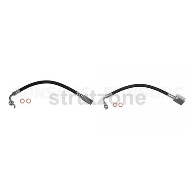 2 líneas de freno de manguera hidráulica de freno trasero para Infiniti FX35 2003 2004 2005 2006_ Foto 1 de 4