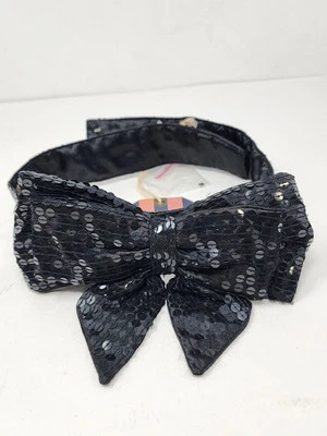 Jack Wills Theydon черный блестками бант ремень женщин один размер новый с ярлыками британский  - Изображение 1 из 4